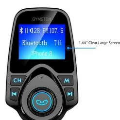 FM Transmitter Bluetooth Draadloze Carkit / MP3 Speler Mobiel / Handsfree Bellen In De Auto / AUX Input / Lader / USB Flash Drive / Muziek / Audio / Radio / TF Kaart / Carkit Adapter - Gymston - Zwart 16 FM Transmitter Bluetooth Draadloze Carkit / MP3 Speler Mobiel / Handsfree Bellen In De Auto / AUX Input / Lader / USB Flash Drive / Muziek / Audio / Radio / TF Kaart / Carkit Adapter - Gymston - Zwart -70Mai SHOP 550x651 2