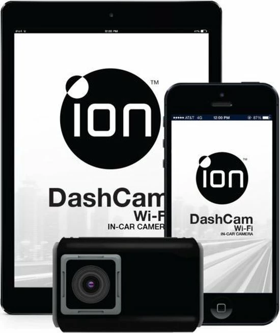 ION DashCam Voor Auto - Dashboard Camera Wi-Fi - Full HD - GPS 7 ION DashCam Voor Auto - Dashboard Camera Wi-Fi - Full HD - GPS - Image 5