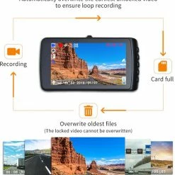 Homezie Dashcam - Met Achteruitkijk Camera - Dashcam Voor Auto - 1296P Resolutie - Scherp 4 Inch Scherm 22 Homezie Dashcam - Met Achteruitkijk Camera - Dashcam Voor Auto - 1296P Resolutie - Scherp 4 Inch Scherm -70Mai SHOP 550x664 2