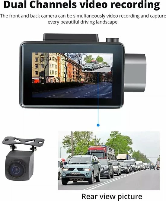 TechU? Dashcam Voor en Achter Camera ? M12 Zwart ? 3? Scherm ? Full HD 1080P ? GPS & Wifi ? 150? Wijdhoeklens ? Nachtvisie ? Loop recording ? Bewegingssensor ? G-sensor ? Parkeermodus ? Incl. Achteruitrijcamera - voor auto TechU? Dashcam Voor En Achter Camera ? M12 Zwart ? 3? Scherm ? Full HD 1080P ? GPS & Wifi ? 150? Wijdhoeklens ? Nachtvisie ? Loop Recording ? Bewegingssensor ? G-sensor ? Parkeermodus ? Incl. Achteruitrijcamera - Voor Auto -70Mai SHOP 550x666 1
