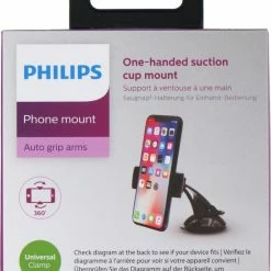 Philips Telefoonhouder Auto - DLK2411SB/04 - Zuignap - Auto Houder Voor Smartphone - Universeel - Auto Accesories -70Mai SHOP 550x669 3