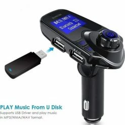 FM Transmitter Bluetooth Draadloze Carkit / MP3 Speler Mobiel / Handsfree Bellen In De Auto / AUX Input / Lader / USB Flash Drive / Muziek / Audio / Radio / TF Kaart / Carkit Adapter - Gymston - Zwart 18 FM Transmitter Bluetooth Draadloze Carkit / MP3 Speler Mobiel / Handsfree Bellen In De Auto / AUX Input / Lader / USB Flash Drive / Muziek / Audio / Radio / TF Kaart / Carkit Adapter - Gymston - Zwart -70Mai SHOP 550x684 1