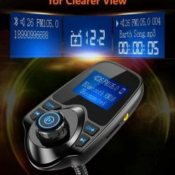 Opline FM Transmitter Bluetooth Draadloze Carkit / MP3 Speler Mobiel / Handsfree Bellen In De Auto / AUX Input / Lader / USB Flash Drive / Muziek / Audio / Radio / TF Kaart / Carkit Adapter Voor Smartphone / IPhone / IPod / Samsung -70Mai SHOP 550x687 14
