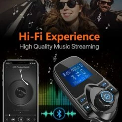 Opline FM Transmitter Bluetooth Draadloze Carkit / MP3 Speler Mobiel / Handsfree Bellen In De Auto / AUX Input / Lader / USB Flash Drive / Muziek / Audio / Radio / TF Kaart / Carkit Adapter Voor Smartphone / IPhone / IPod / Samsung -70Mai SHOP 550x687 16