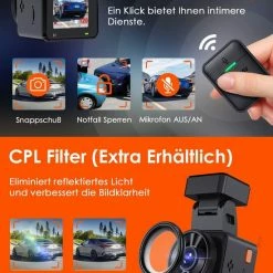 VANTRUE E1 1944P Mini Dashcam WiFi Dash Cam, Wireless- En Sprachgesteuerte Auto Camera Met HDR Nachtsicht GPS, 24Std. Puffer Parküberwachung, 1.54 Zoll 160° Loop Aufnahme G Sensor, Max. 512GB 18 VANTRUE E1 1944P Mini Dashcam WiFi Dash Cam, Wireless- En Sprachgesteuerte Auto Camera Met HDR Nachtsicht GPS, 24Std. Puffer Parküberwachung, 1.54 Zoll 160° Loop Aufnahme G Sensor, Max. 512GB -70Mai SHOP 550x687 22