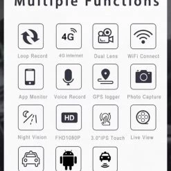 TechU? Dashcam Voor En Achter Camera ? M12 Zwart ? 3? Scherm ? Full HD 1080P ? GPS & Wifi ? 150? Wijdhoeklens ? Nachtvisie ? Loop Recording ? Bewegingssensor ? G-sensor ? Parkeermodus ? Incl. Achteruitrijcamera - Voor Auto 9 TechU? Dashcam Voor En Achter Camera ? M12 Zwart ? 3? Scherm ? Full HD 1080P ? GPS & Wifi ? 150? Wijdhoeklens ? Nachtvisie ? Loop Recording ? Bewegingssensor ? G-sensor ? Parkeermodus ? Incl. Achteruitrijcamera - Voor Auto -70Mai SHOP 550x687 25