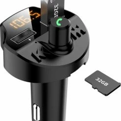 TibaGoods Auto FM Transmitter - Bluetooth - Handsfree Bellen - USB - Carkit - Audio Receiver - Oplaadfunctie - Auto Accessoires -70Mai SHOP 550x691