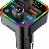 Xsalent Bluetooth FM Transmitter - Autolader - Bluetooth Carkit - Handsfree - Muziek Streamen - Bluetooth 5.0 En USB 3.0 Quick Charge - Handsfree Bellen - Extra Grote Microfoon - Extra Bass - Telefoon Opladen - Spraakbediening -70Mai SHOP 550x693