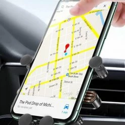 Mobiel Houder Auto - Telefoonhouder Houder - Zwart - SEVEND?