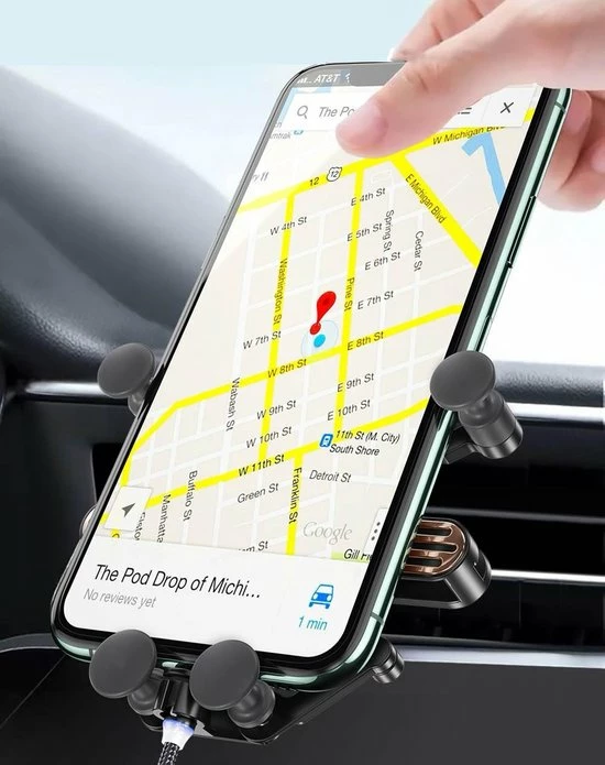 Mobiel Houder Auto - Telefoonhouder Houder - Zwart - SEVEND? 3 Mobiel Houder Auto - Telefoonhouder Houder - Zwart - SEVEND?