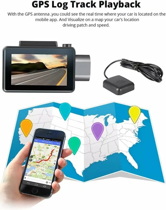 TechU? Dashcam Voor en Achter Camera ? M12 Zwart ? 3? Scherm ? Full HD 1080P ? GPS & Wifi ? 150? Wijdhoeklens ? Nachtvisie ? Loop recording ? Bewegingssensor ? G-sensor ? Parkeermodus ? Incl. Achteruitrijcamera - voor auto TechU? Dashcam Voor En Achter Camera ? M12 Zwart ? 3? Scherm ? Full HD 1080P ? GPS & Wifi ? 150? Wijdhoeklens ? Nachtvisie ? Loop Recording ? Bewegingssensor ? G-sensor ? Parkeermodus ? Incl. Achteruitrijcamera - Voor Auto -70Mai SHOP 550x698 2