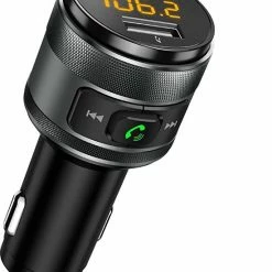 PiXXO? FM Transmitter - Bluetooth 5.0 - Autolader - Dual USB 3.0 Snellader - Handsfree Bellen - Carkit