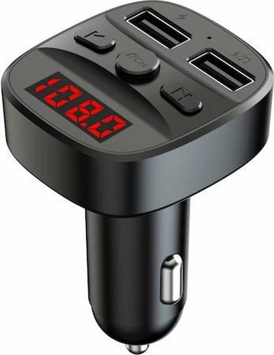 Opline Bluetooth Aux FM Transmitter Ontvanger Auto Radio | Met USB / Aux / Geheugenkaart | Receiver Voor Autoradio - FM5 3 Opline Bluetooth Aux FM Transmitter Ontvanger Auto Radio | Met USB / Aux / Geheugenkaart | Receiver Voor Autoradio - FM5