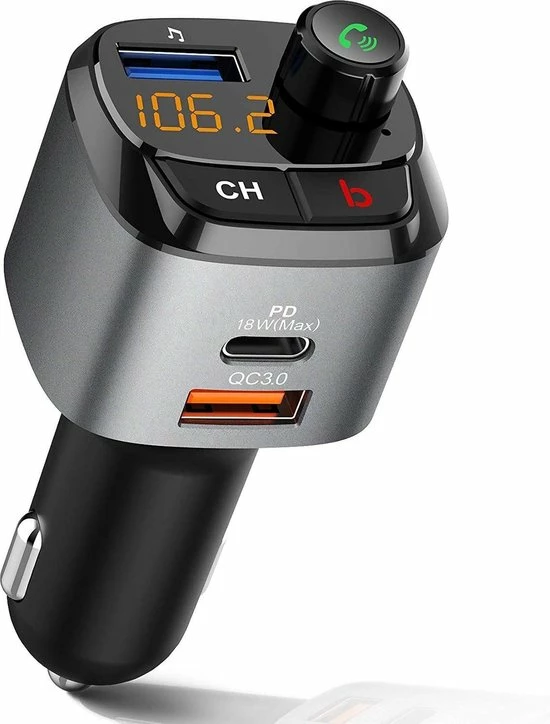 Carkit Bluetooth FM - Ntech USB - Bluetooth FM Transmitter - USB C Auto Lader - Carkit - Handsfree - MP3 - USB - SD Kaart - Snel Lader - Bluetooth Audio Receiver Carkit Bluetooth FM - Ntech USB - Bluetooth FM Transmitter - USB C Auto Lader - Carkit - Handsfree - MP3 - USB - SD Kaart - Snel Lader - Bluetooth Audio Receiver -70Mai SHOP 550x724 1