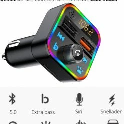 Xsalent Bluetooth FM Transmitter - Autolader - Bluetooth Carkit - Handsfree - Muziek Streamen - Bluetooth 5.0 En USB 3.0 Quick Charge - Handsfree Bellen - Extra Grote Microfoon - Extra Bass - Telefoon Opladen - Spraakbediening 5 Xsalent Bluetooth FM Transmitter - Autolader - Bluetooth Carkit - Handsfree - Muziek Streamen - Bluetooth 5.0 En USB 3.0 Quick Charge - Handsfree Bellen - Extra Grote Microfoon - Extra Bass - Telefoon Opladen - Spraakbediening -70Mai SHOP 550x733 2