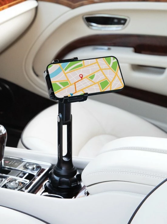 Mannsberger Cup Call Crane, Universele Smartphonestandaard Voor In De Auto – 360° Draaibare Mobiele Telefoonhouder Bekerhouder – Ook In Hoogte Verstelbaar Tot 1 Meter - Navigatiehouder Voor Vrachtwagens, Bussen, Auto’s 5 Mannsberger Cup Call Crane, Universele Smartphonestandaard Voor In De Auto – 360° Draaibare Mobiele Telefoonhouder Bekerhouder – Ook In Hoogte Verstelbaar Tot 1 Meter - Navigatiehouder Voor Vrachtwagens, Bussen, Auto’s - Image 3