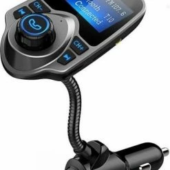 Siston? Bluetooth FM Transmitter, Auto Radio Adapter CarKit Met 4 Music Play Modes / Hands-free Bellen / TF Kaart / USB Auto Lader / USB Flash Drive / AUX Input / Output 1.44 Inch LCD Display/ Bluetooth Carkit 5 In 1 / T10 -70Mai SHOP 550x739