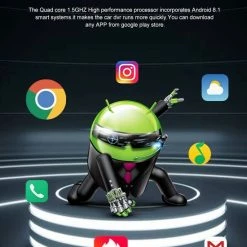 DrPhone DC10 Smart Dashcam 8 Inch Full Touch IPS-scherm - 4G - Achteruitrijcamera - Android 8.1 Met WiFi/GPS/Navi/ADAS/Dual Lens/1080P/180 Graden Vouwbaar - Parkeerstand Camera -70Mai SHOP 550x739 4