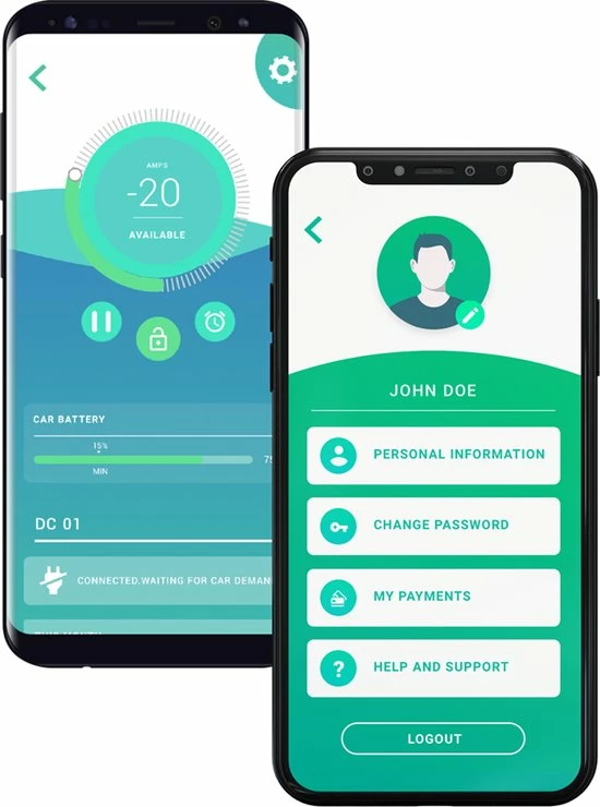 Wallbox Pulsar Plus Laadstation - 1 Of 3-fase - 7.4 Of 11 KW Of 22 KW + Kabel 7 Wallbox Pulsar Plus Laadstation - 1 Of 3-fase - 7.4 Of 11 KW Of 22 KW + Kabel - Image 5