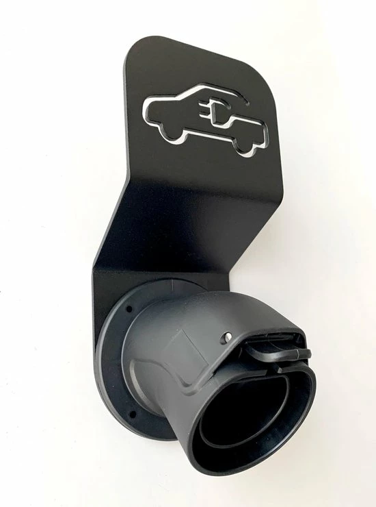 Ladeeda Cable Holder + Socket - Auto Oplaadkabel Organiser- Wall Mount Connector Beugel Oplader Houder 4 Ladeeda Cable Holder + Socket - Auto Oplaadkabel Organiser- Wall Mount Connector Beugel Oplader Houder - Image 2