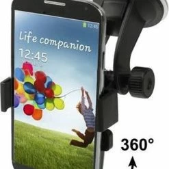 Casify Autohouder Met Zuignap - Zwart