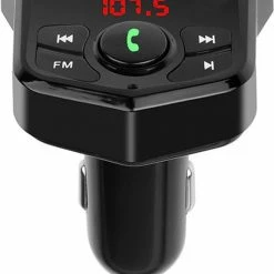 Merkloos Bluetooth FM Transmitter - Auto Lader - Carkit - Handsfree - MP3 - USB - SD Kaart - Snel Lader - Bluetooth Audio Receiver