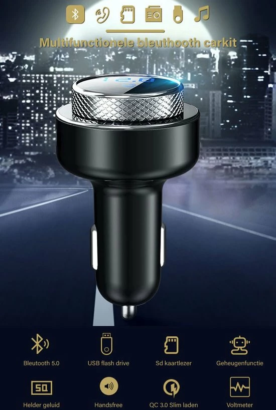 Smartgoodz - Bluetooth Receiver - FM Transmitter - Bluetooth Transmitter - Snellader 4 Smartgoodz - Bluetooth Receiver - FM Transmitter - Bluetooth Transmitter - Snellader - Image 2