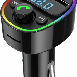 G67 Bluetooth Carkit FM Transmitter Bluetooth 5.0 - Carkit - Autolader - Led - Handsfree