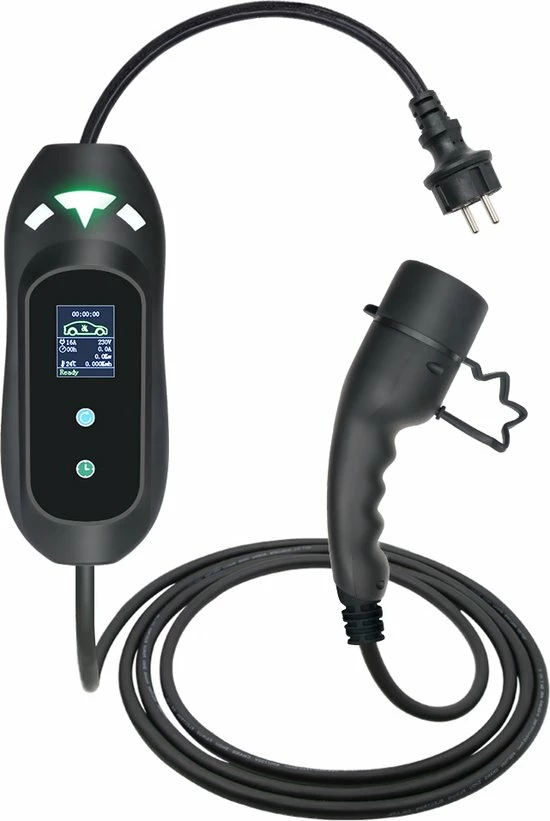 Proton Mobiele Thuislader Type 2 Mennekes - Stopcontact EU - Instelbaar 8A/ 10A / 13A / 16A - Met Memory Functie- 1 Fase Lader - Mobiele Oplader Electrische Auto - Laadkabel Als Alternatief Voor Laadpaal Voor Thuis Of Laadpalen Onderweg 3 Proton Mobiele Thuislader Type 2 Mennekes - Stopcontact EU - Instelbaar 8A/ 10A / 13A / 16A - Met Memory Functie- 1 Fase Lader - Mobiele Oplader Electrische Auto - Laadkabel Als Alternatief Voor Laadpaal Voor Thuis Of Laadpalen Onderweg