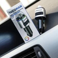 Wegman Bluetooth FM Transmitter - Autolader - Bluetooth Carkit -70Mai SHOP 550x824