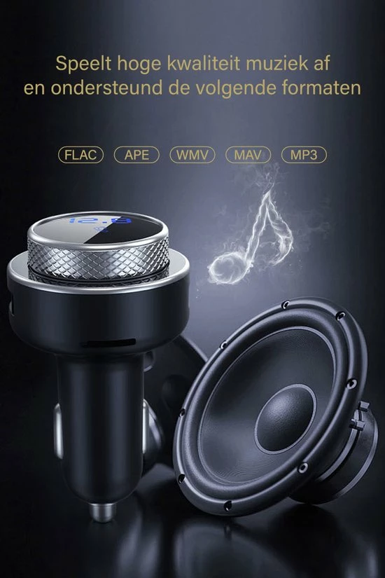 Smartgoodz - Bluetooth Receiver - FM Transmitter - Bluetooth Transmitter - Snellader 6 Smartgoodz - Bluetooth Receiver - FM Transmitter - Bluetooth Transmitter - Snellader - Image 4