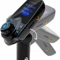 FM Transmitter Bluetooth Draadloze Carkit / MP3 Speler Mobiel / Handsfree Bellen In De Auto / AUX Input / Lader / USB Flash Drive / Muziek / Audio / Radio / TF Kaart / Carkit Adapter - Gymston - Zwart 15 FM Transmitter Bluetooth Draadloze Carkit / MP3 Speler Mobiel / Handsfree Bellen In De Auto / AUX Input / Lader / USB Flash Drive / Muziek / Audio / Radio / TF Kaart / Carkit Adapter - Gymston - Zwart -70Mai SHOP 550x829