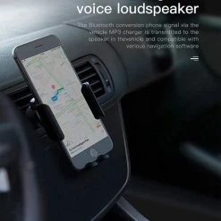 Baseus FM Transmitter Bluetooth Draadloze Carkit / MP3 Speler Mobiel / Handsfree Bellen In De Auto / Lader / USB Flash Drive / Muziek / Audio / Radio / SD/TF Kaart / Carkit Adapter Zwart (CCTM-01) -70Mai SHOP 550x833 4